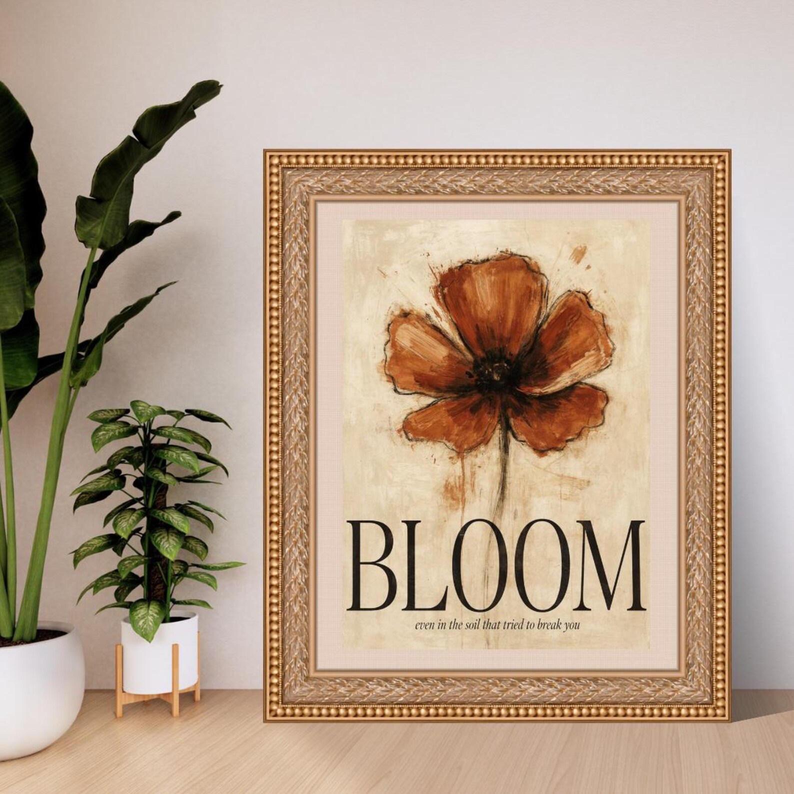 Bloom Floral Print