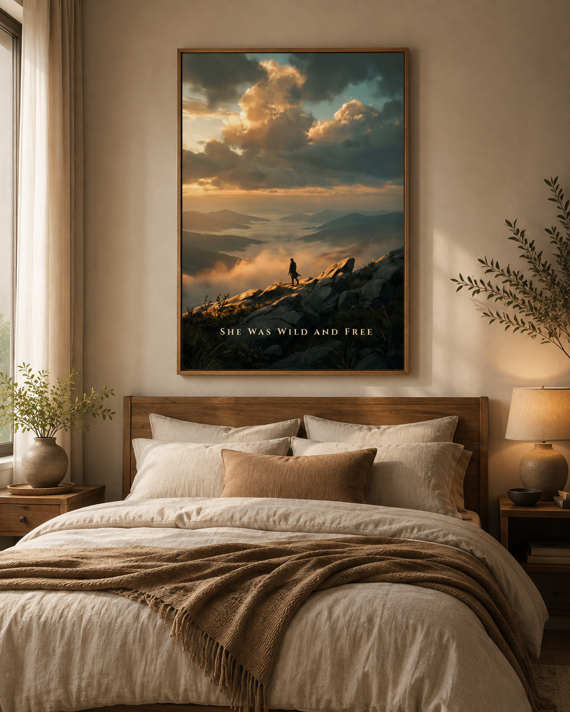 Stillume art in a bedroom