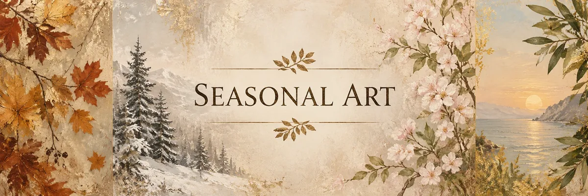 Seasonal Art collection — gift-ready printable wall art for every season