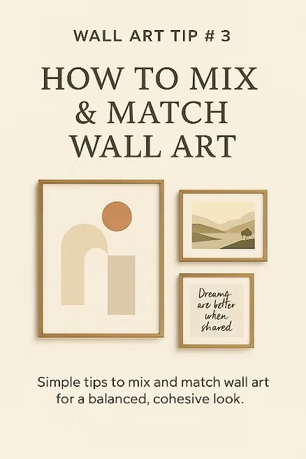 mix wall art ideas for decor