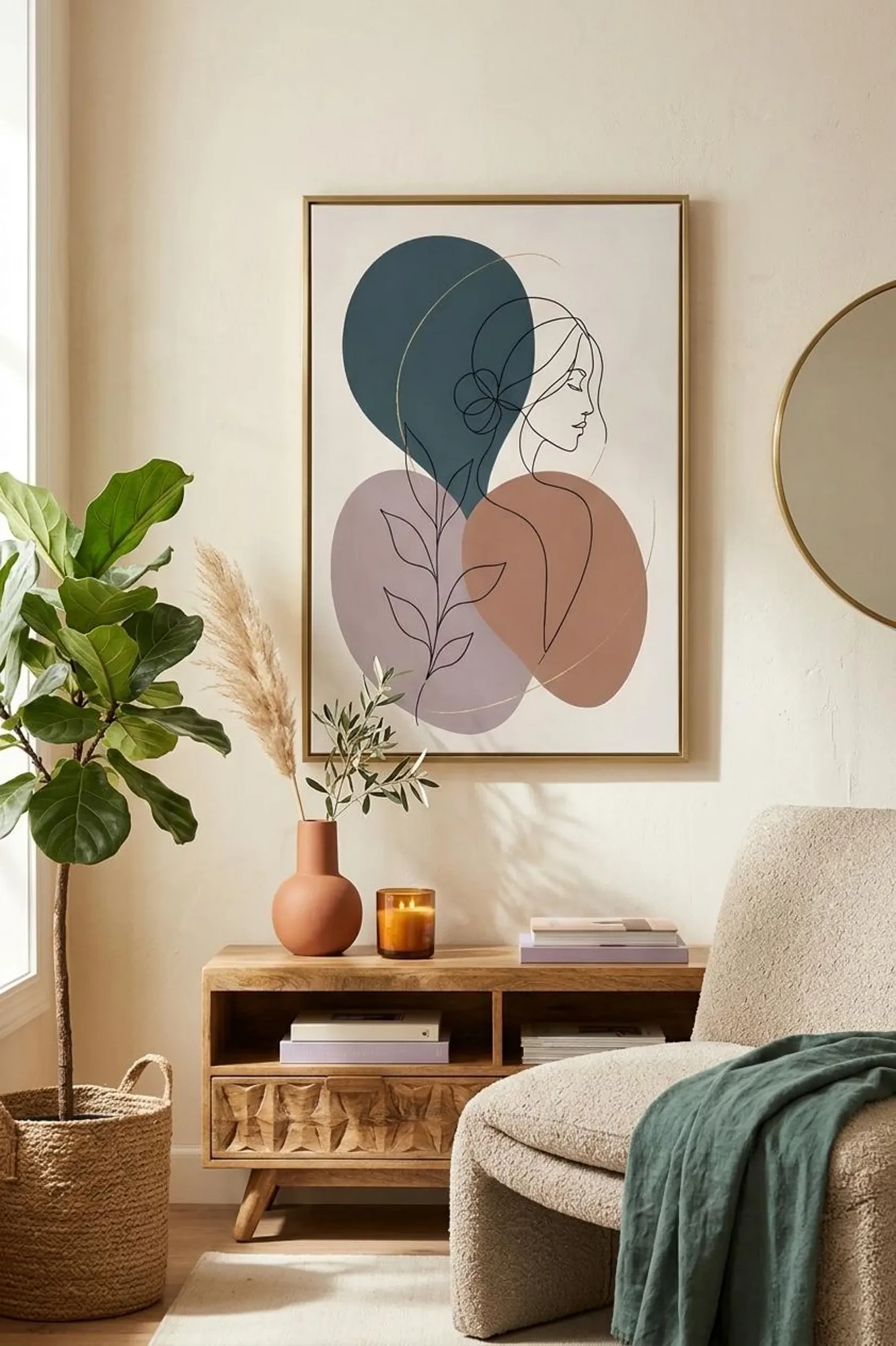 Woman in Bloom