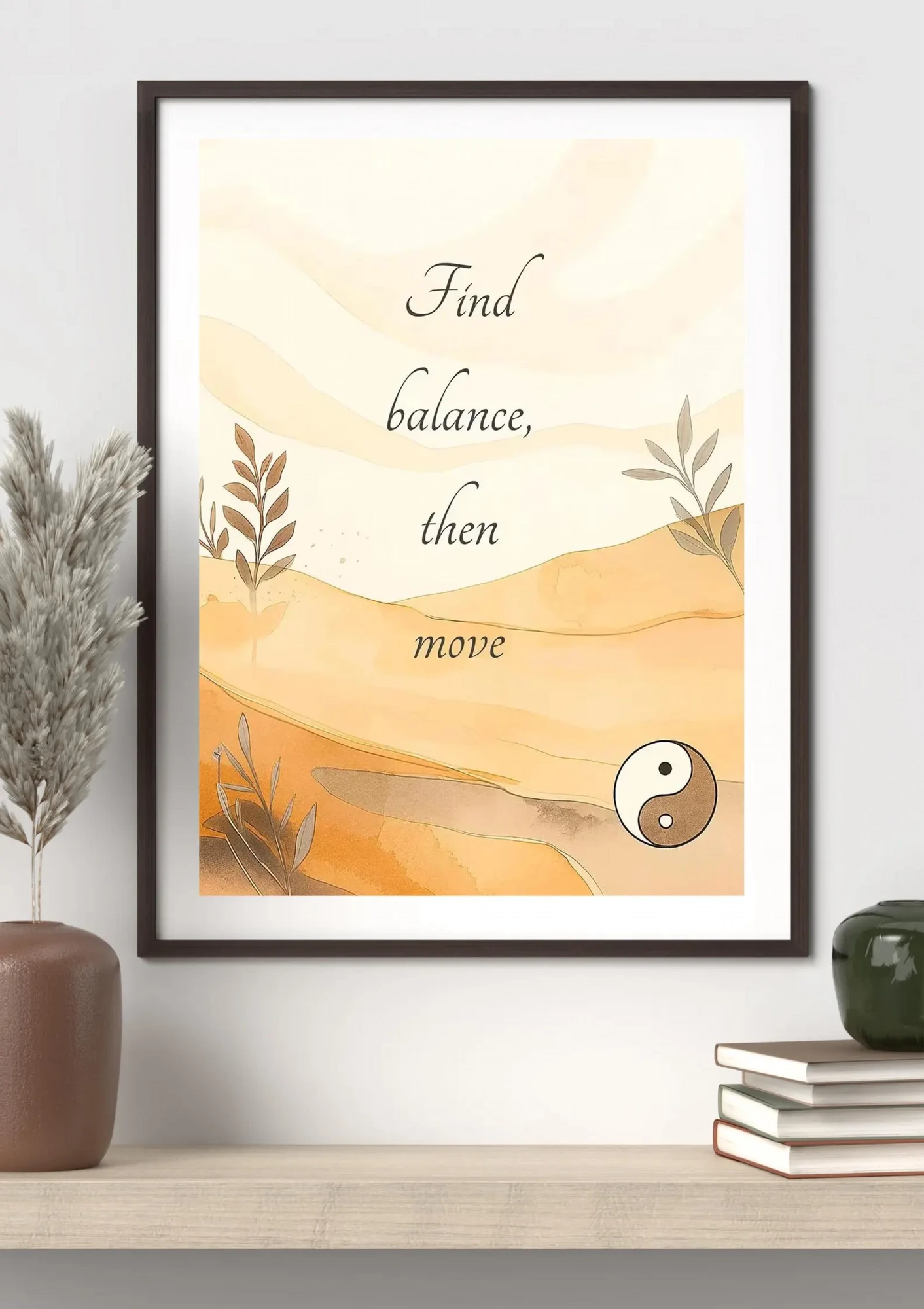 Find Balance, Then Move